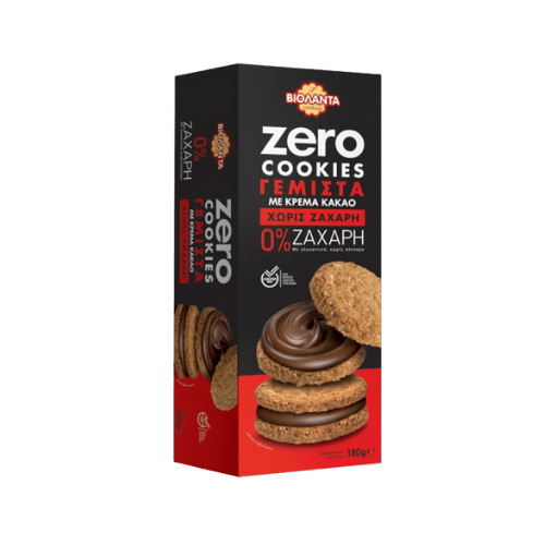 Cookies Zero Zuckerfrei Kakaocremefüllung (180g) Violanta - Araxxon